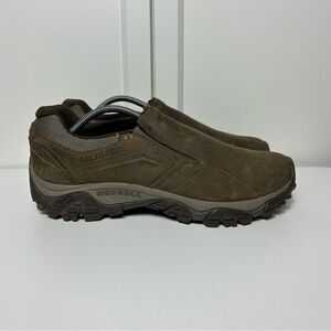 Merrell Moab adventure moc Men's Brown Slip-On Shoes
